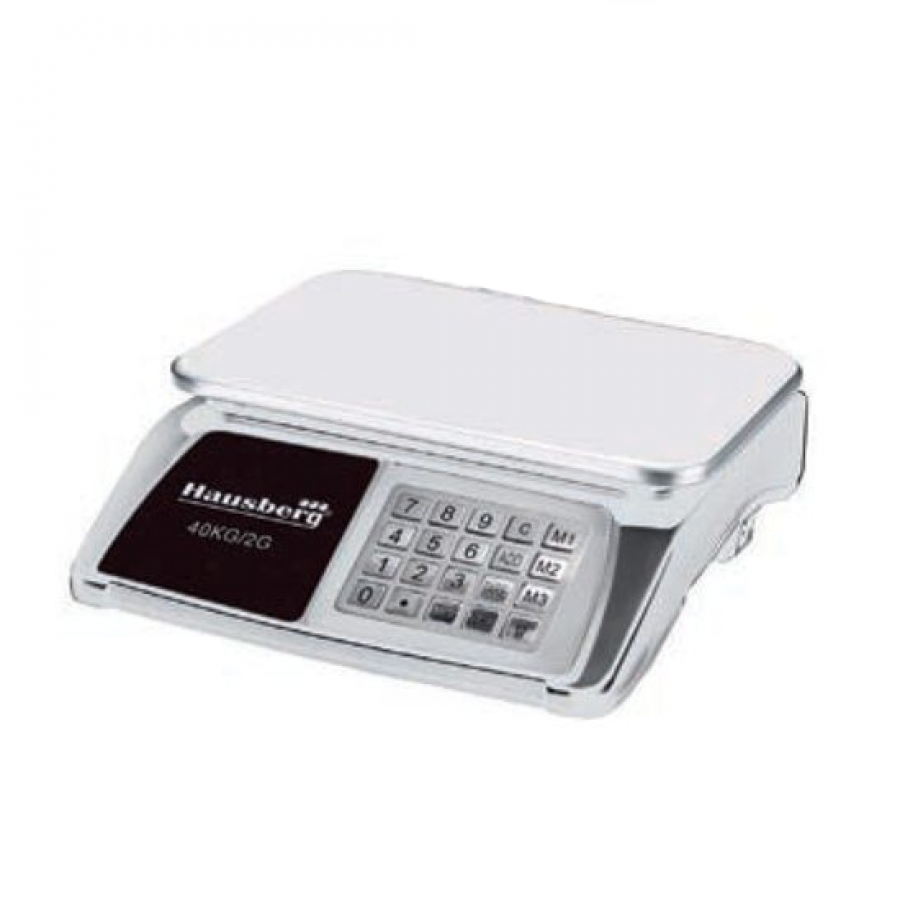 Cantar electronic comercial, ecran dublu, 40kg