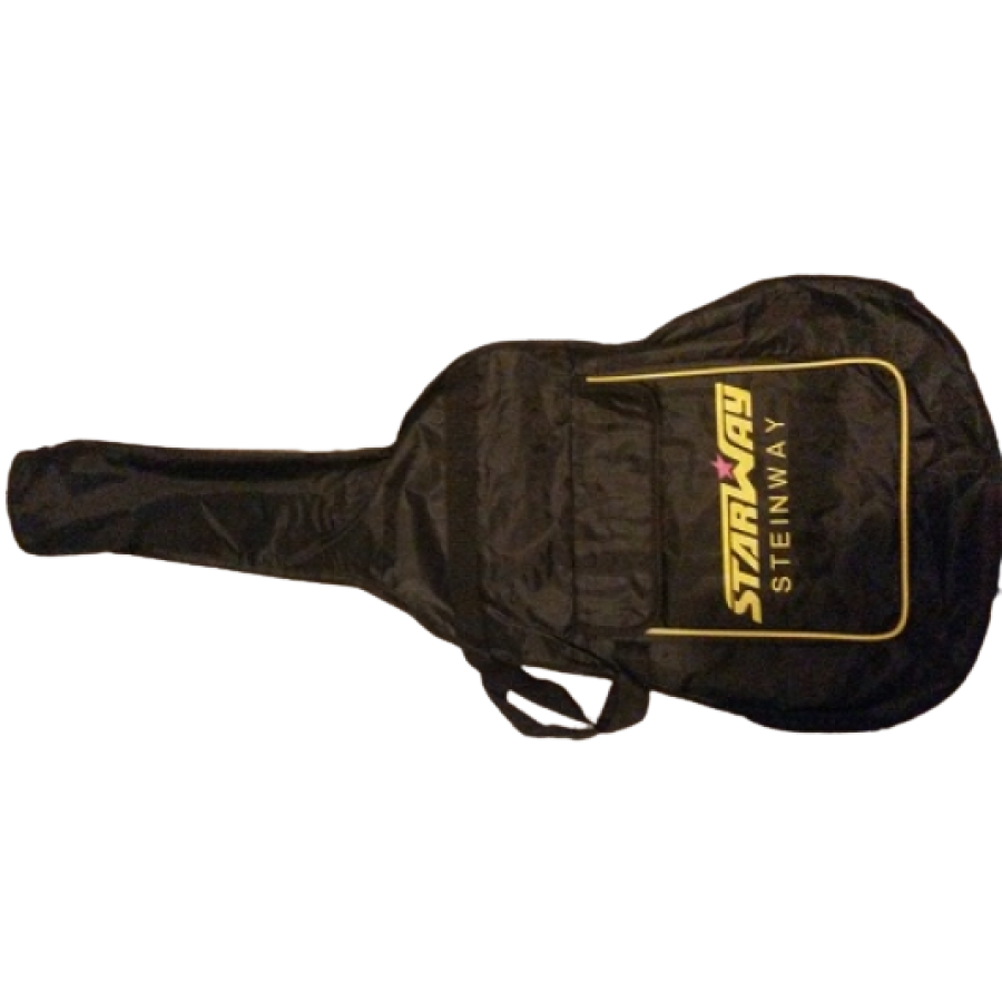 Husa pentru Chitara, Marimea 3/4, Lungime Maxima 100 cm, Maner pentru Transport, Negru