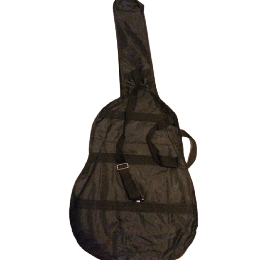 Husa pentru Chitara, Marimea 3/4, Lungime Maxima 100 cm, Maner pentru Transport, Negru