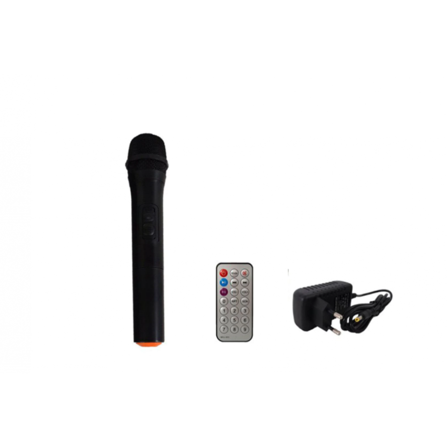 Boxa Portabila, Putere 120W, Troler, Sunet Clar si Profund, Accesorii Incluse, Negru