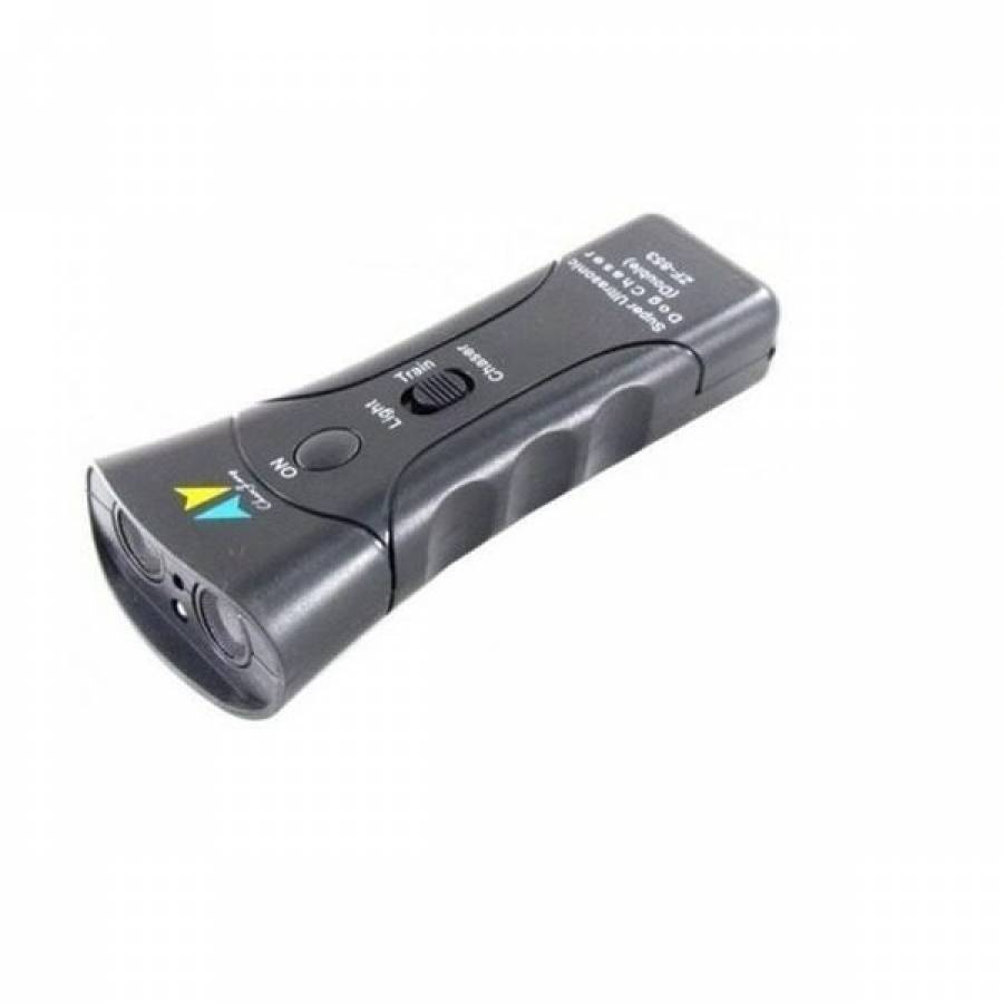 Aparat KlaussTech Impotriva Cainilor, Cu Ultrasunete, Actiune pana la 20 m, 130dB, Negru