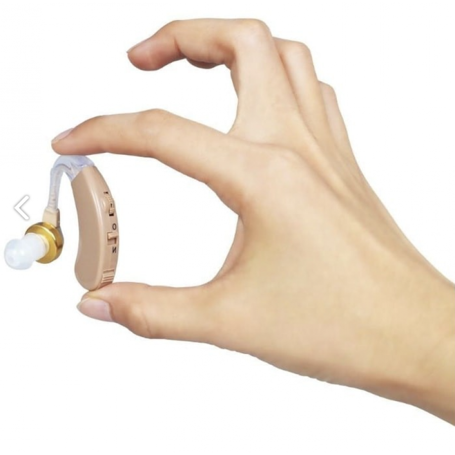 Aparat Auditiv, Retroauricular, Volum Reglabil, 1300dB, Auriu