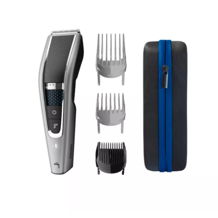 Aparat De Tuns, Philips, Motor Silentios, Accesorii Incluse, Lame din Otel, Gri