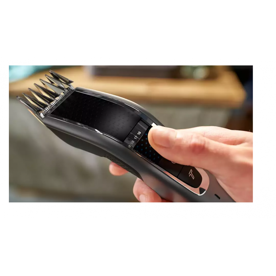 Aparat De Tuns, Philips, Motor Silentios, Accesorii Incluse, Lame din Otel, Gri