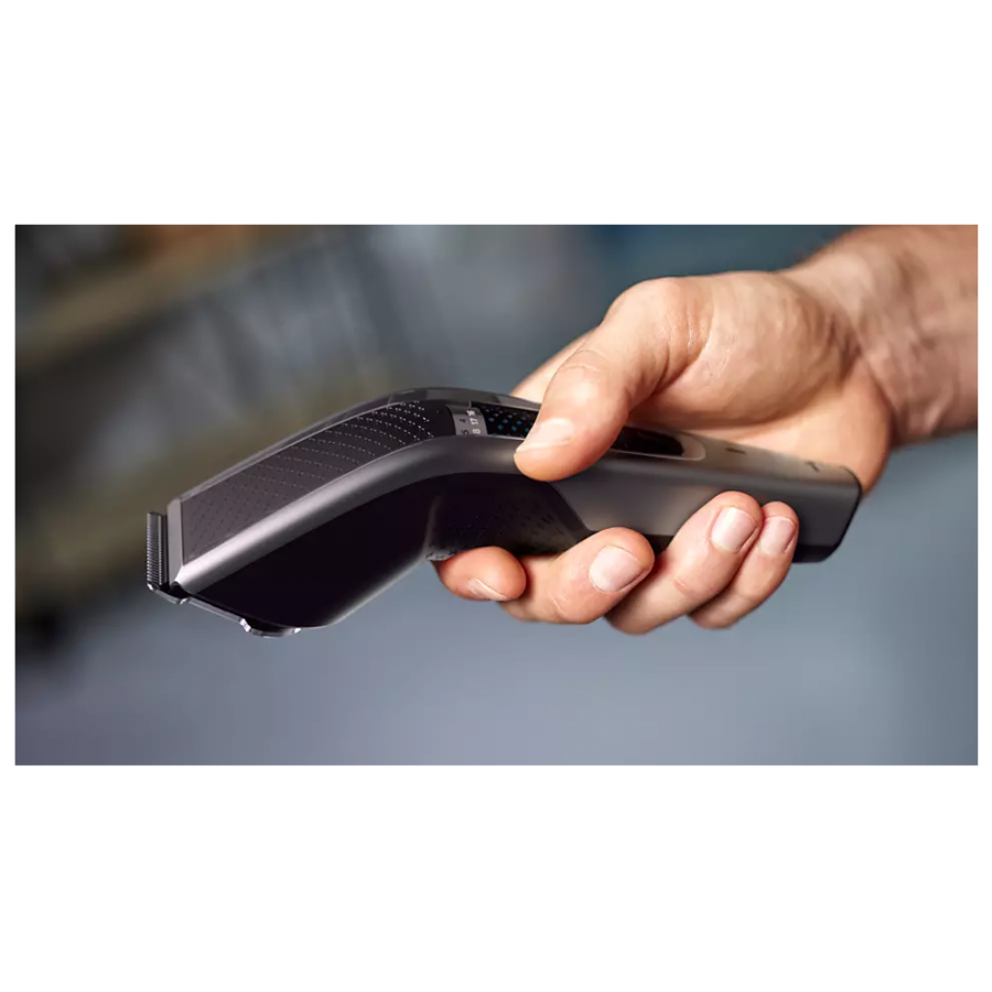 Aparat De Tuns, Philips, Motor Silentios, Accesorii Incluse, Lame din Otel, Gri