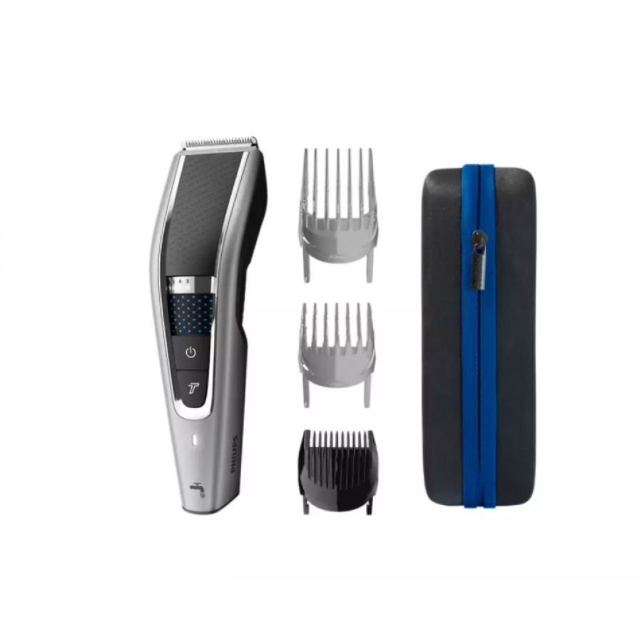 Aparat De Tuns, Philips, Motor Silentios, Accesorii Incluse, Lame din Otel, Gri