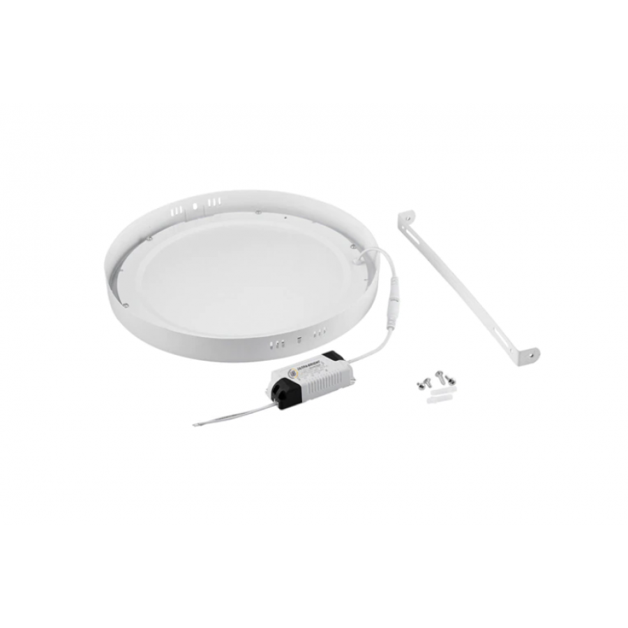 Aplica LED, KlaussTech, Putere 18W, Lumina Calda, Intrerupator Clasic, Destinata pentru Interior, Alb