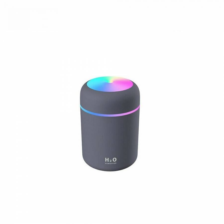 Umidificator de Aer si Aromaterapie, KlaussTech, Capacitate 300 ml, Iluminare RGB, Multicolor