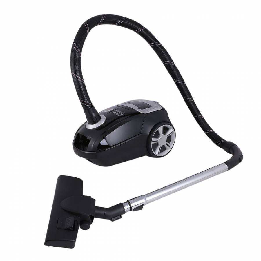 Aspirator, Putere 2500W, Super Silentios, Cyclon, Accesorii Incluse, Negru