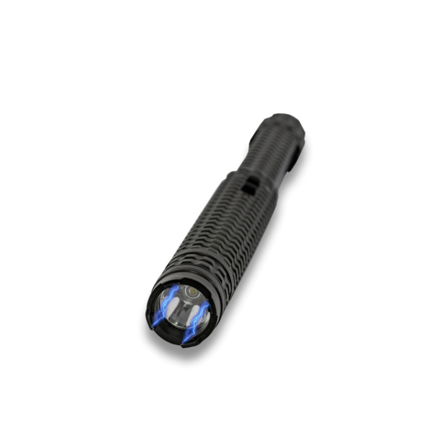 Baston cu Electrosoc Klausstech, Metal, 7800 mAH, 3,7 V, Negru