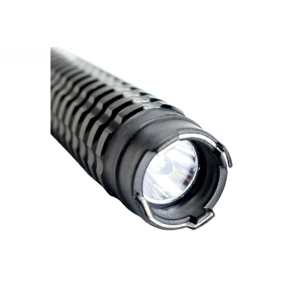 Baston cu Electrosoc Klausstech Extensibil, 2 Acumulatori, 7800 mAH, 3,7 V, Negru