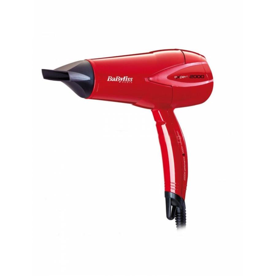 Uscator De Par, Putere 2000W, 3 Trepte, Accesorii Incluse, Silentios, Rosu