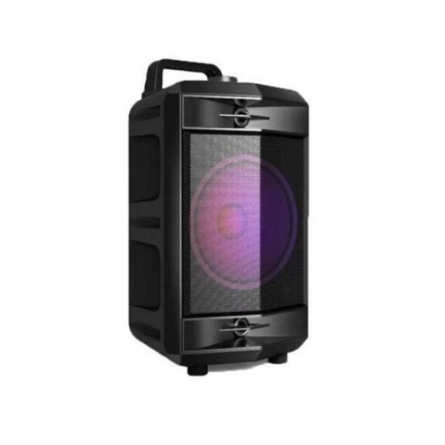 Boxa Portabila, Putere 20W, Lumini Disco, Maner pentru Transport, Greutate Redusa, Negru