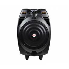 Boxa Portabila, Putere 50W, Telecomanda, Microfon, Intrare Microfon si Chitara, Negru