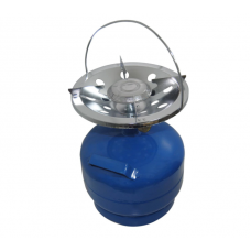 Butelie pentru Camping, KlaussTech, Capacitate Gaz 3L, Reincarcabila, Arzator Inclus, Albastru