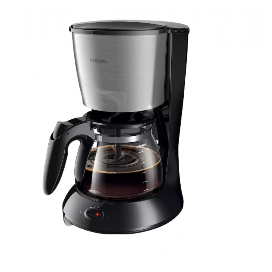 Cafetiera Electrica, Capacitate 1.2 L, Putere 1000W, Oprire Automata, Consum Redus de Energie, Indicator LED, Negru