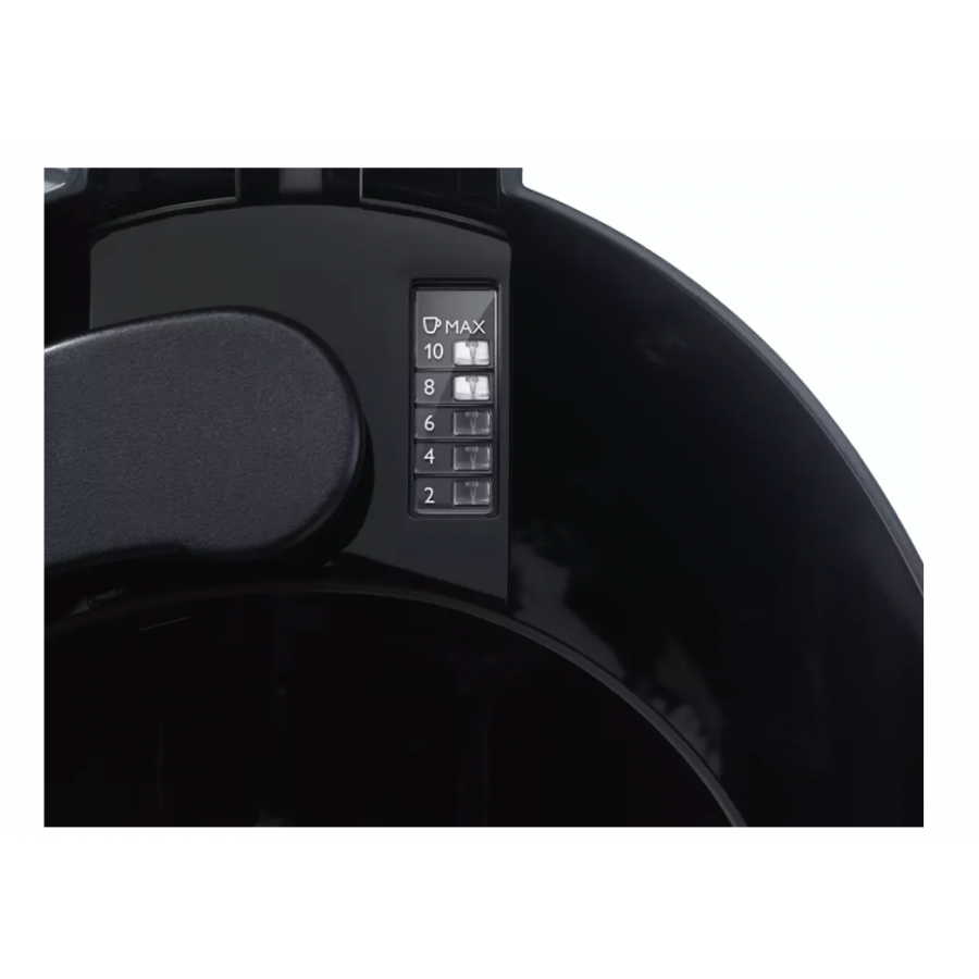 Cafetiera Electrica, Capacitate 1.2 L, Putere 1000W, Oprire Automata, Consum Redus de Energie, Indicator LED, Negru