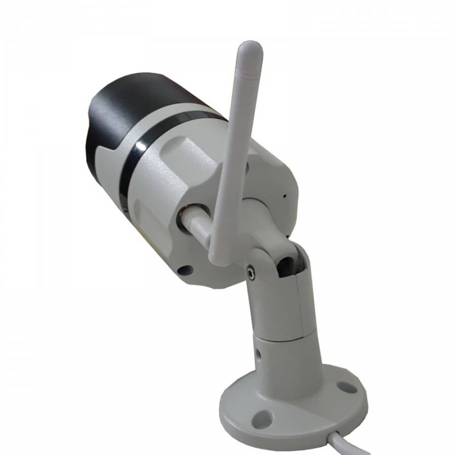 Camera De Supraveghere, KlaussTech, WiFi, IP, 1080P, 2 MP,  Slot MicroSD, Alb