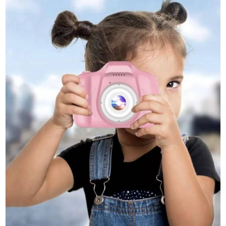 Camera Foto-Video Digitala, KlaussTech, Pentru Copii, Diverse Jocuri si Efecte, Multicolor