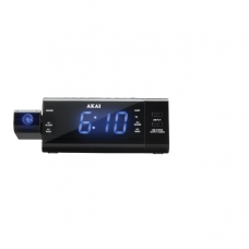 Radio cu Ceas, Ecran Digital, USB, Modern, FM, Functie de Proiectare, Negru