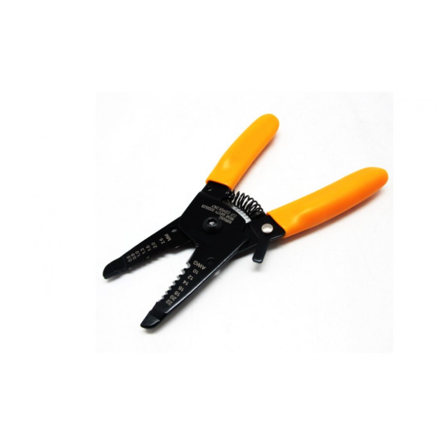 Cleste pentru Dezizolarea Cablurilor, KlaussTech, 0.6-2.6 mm, Galben