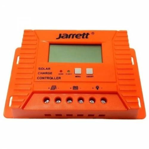 Controler pentru Panou Solar, 20A, Afisaj, Buton ON/OFF, Portocaliu