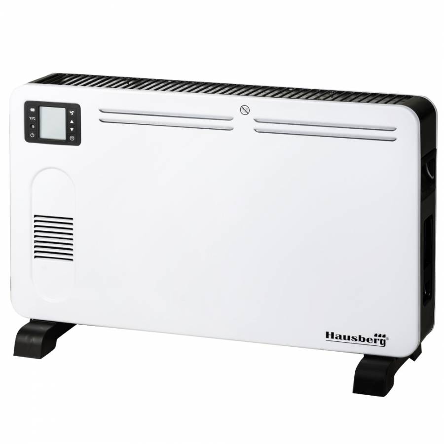 Convector Electric, Afisaj LCD, Diferite Trepte de Incalzire, Putere de 2300W, Ergonomic, Alb