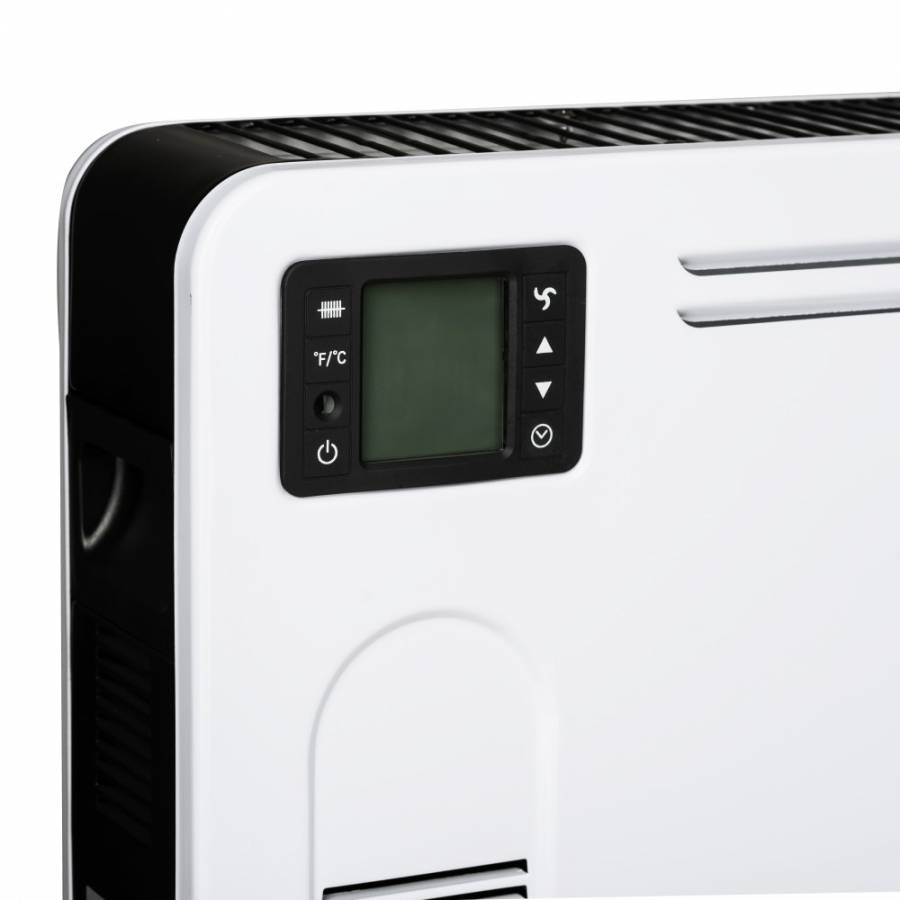 Convector Electric, Afisaj LCD, Diferite Trepte de Incalzire, Putere de 2300W, Ergonomic, Alb