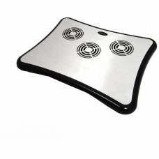 Cooler Pentru Laptop, Compatibilitate 15.6 Inch, Viteza 1500 RPM, Conectare USB, Negru/Argintiu