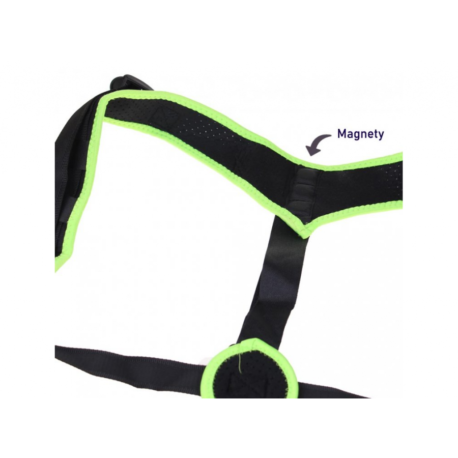 Corector de Postura, KlaussTech, Mentine o Postura Corecta, Marime Universala, Scapi de Dureri, Negru