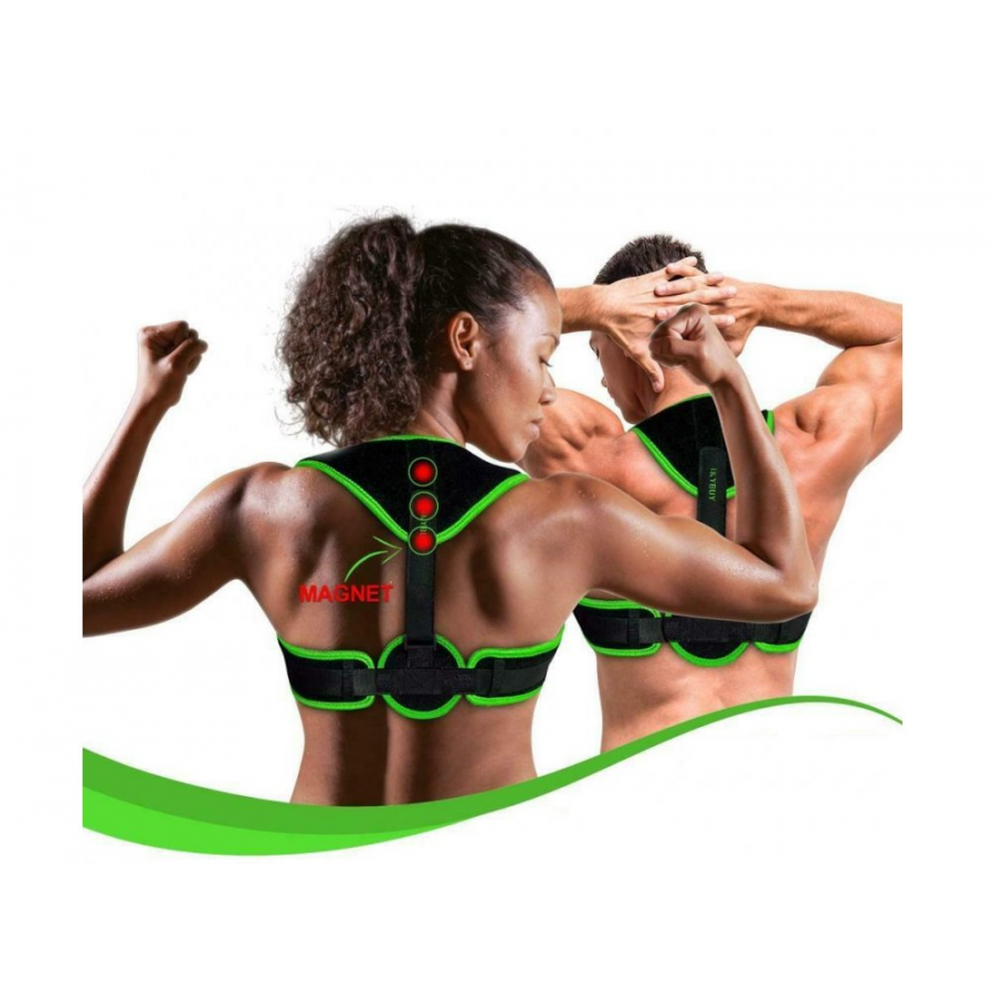 Corector de Postura, KlaussTech, Mentine o Postura Corecta, Marime Universala, Scapi de Dureri, Negru