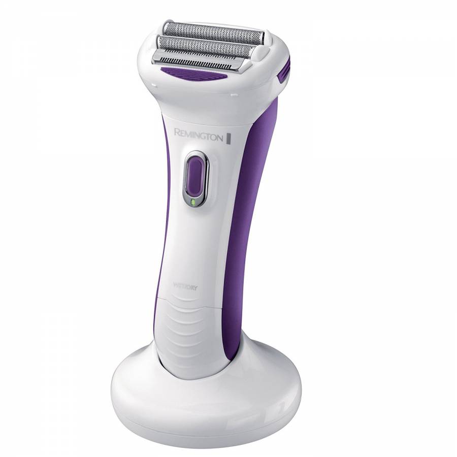 Epilator Corporal, Reincarcabil, Ergonomic, Accesorii Inlcluse, Alb/Mov