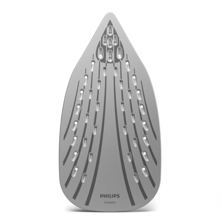 Fier De Calcat, Philips, Putere 2100W, Talpa din Material Ceramic, Jet de abur 110g, Rezervor apa 270 ml, Mov