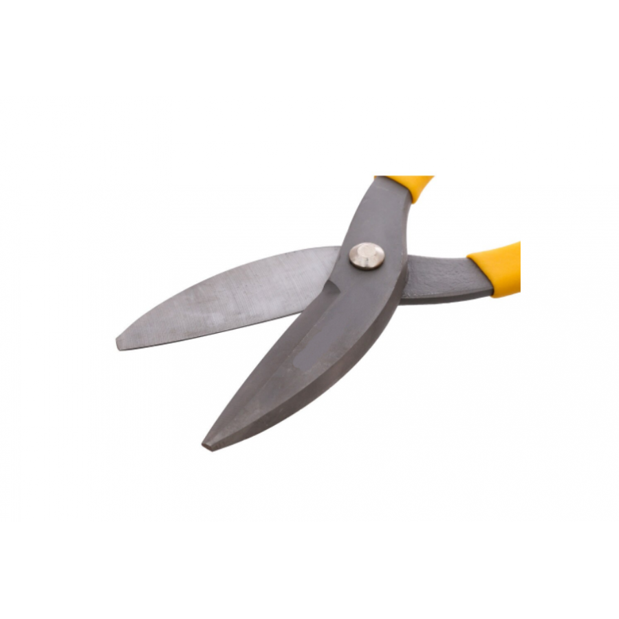 Foarfeca pentru Tabla, KlaussTech, Cap Forjat, Lungime 12 / 300 mm, Galben