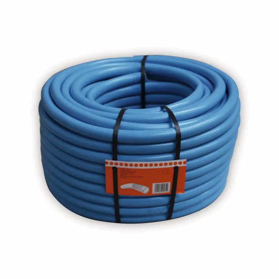 Furtun de Gradina, KlaussTech, Lungime 50 m, Diametru 19 mm, Plastic, Gros, Albastru