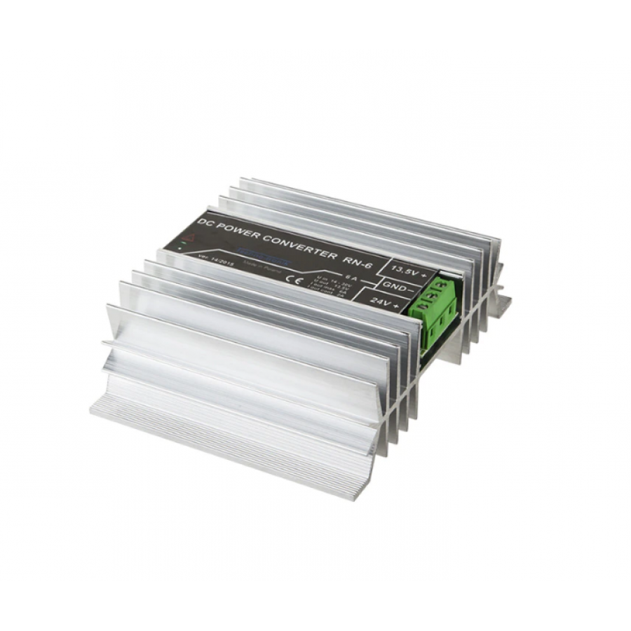 Invertor, 24V-12V, 6 A, Tensiune Intrare 20-30 V, Tensiune Iesire 13V ± 1V, Gri