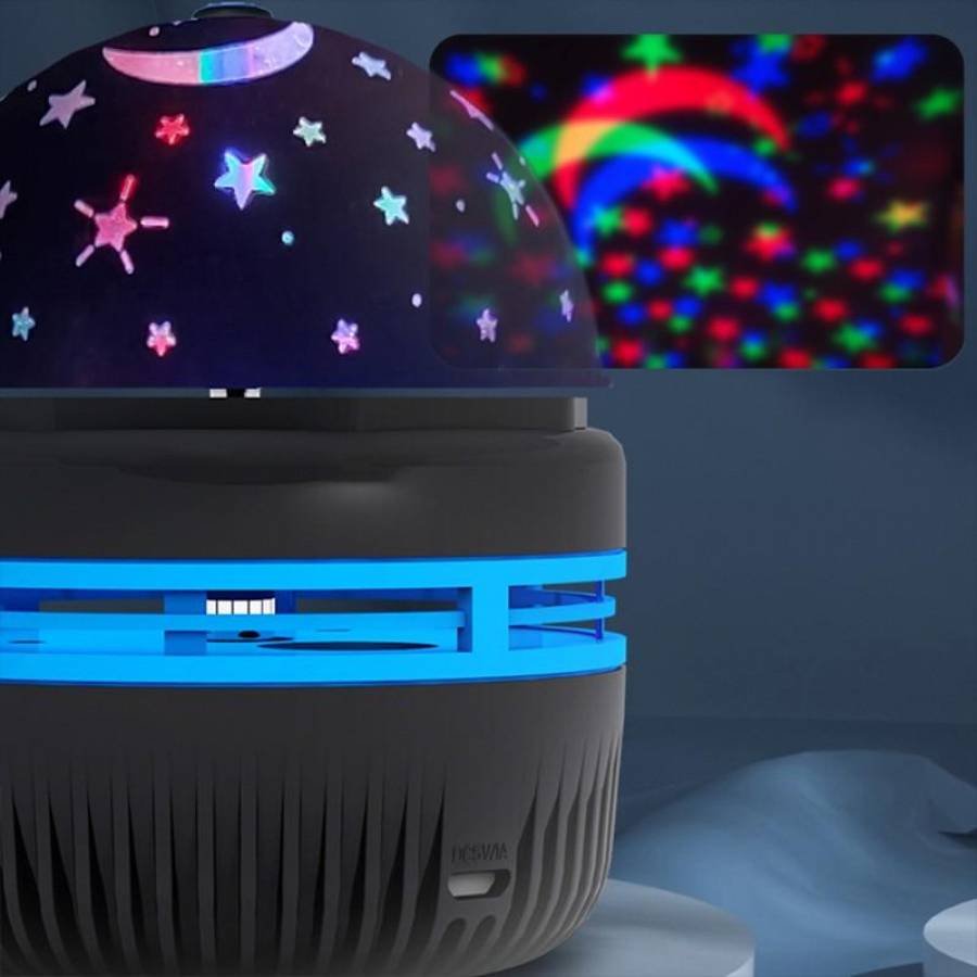 Lampa de Veghe KlaussTech, Ideala pentru dormitorul copiilor, Design Compact si Ergonomic, Usor de Folosit, Negru