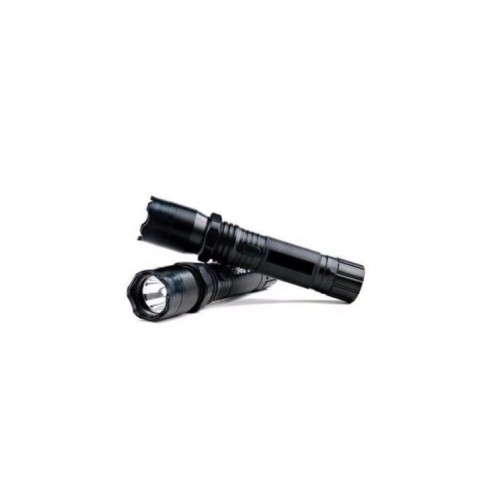 Lanterna cu Electrosoc KlaussTech, 8000 kW, Accesorii Incluse, Material Rezistent, Zgomot Ridicat, Negru