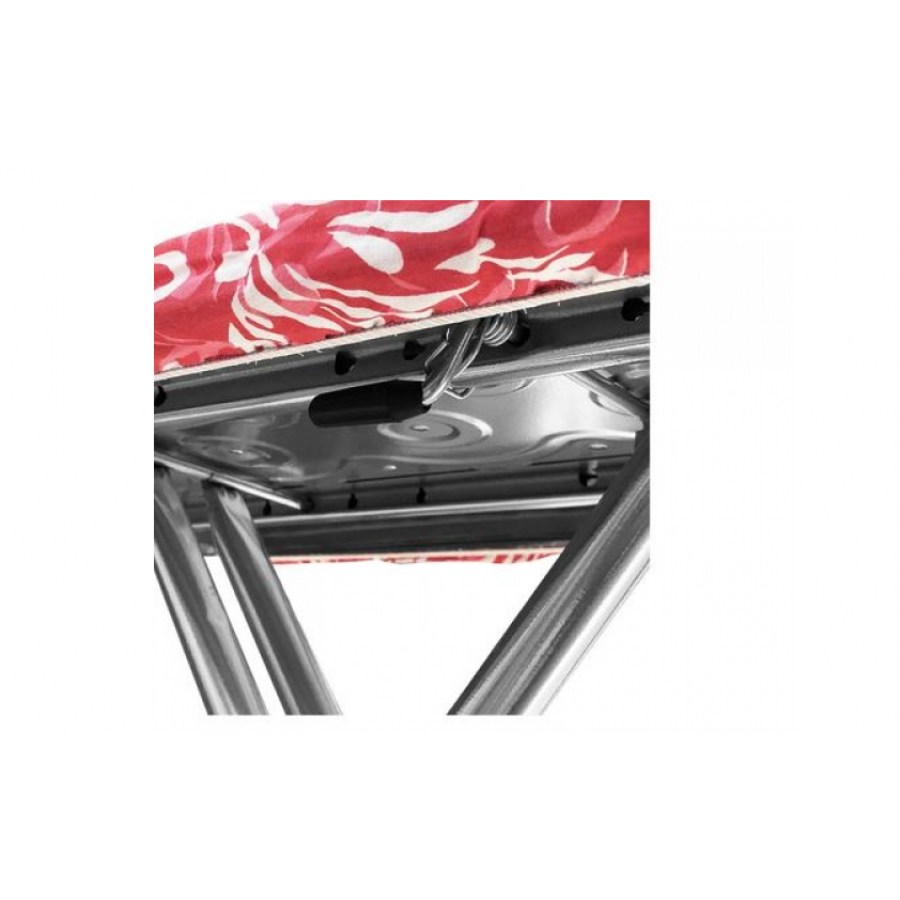 Masa de Calcat KlaussTech, Dimensiune 112x37 cm, Husa Rezistenta, Suport Metalic, Roz