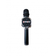 Microfon Klausstech Karaoke, Wireless, Bluetooth, Negru