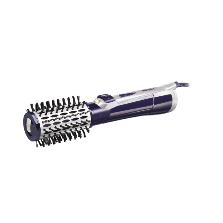 Perie Rotativa, Putere 800W, 2 Trepte de Temperatura, 2 Trepte de Viteza, Accesorii Incluse, Mov/Alb