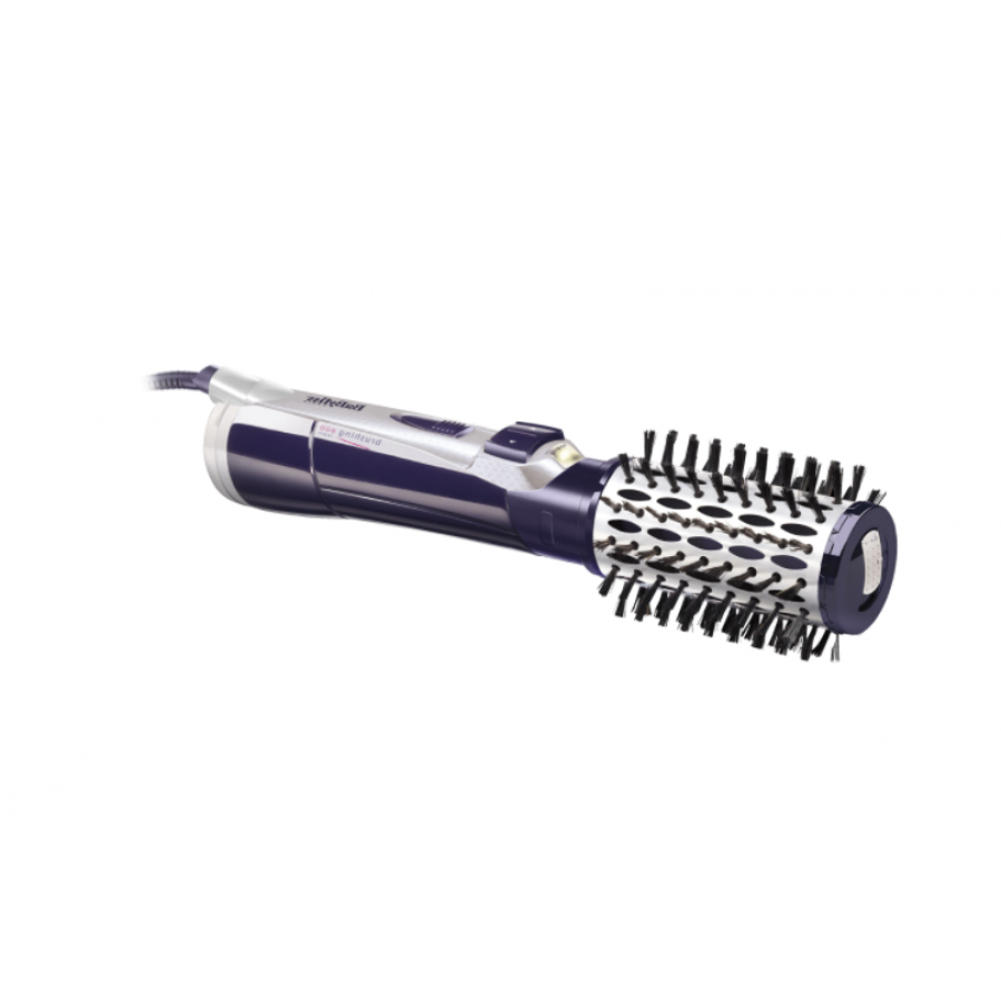 Perie Rotativa, Putere 800W, 2 Trepte de Temperatura, 2 Trepte de Viteza, Accesorii Incluse, Mov/Alb
