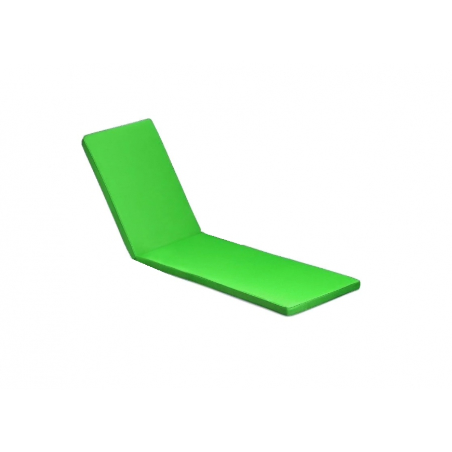 Saltea pentru Sezlong, KlaussTech, Dimensiune 185x55 cm, Waterproof, Forma Dreptunghiulara, Moderna, Verde