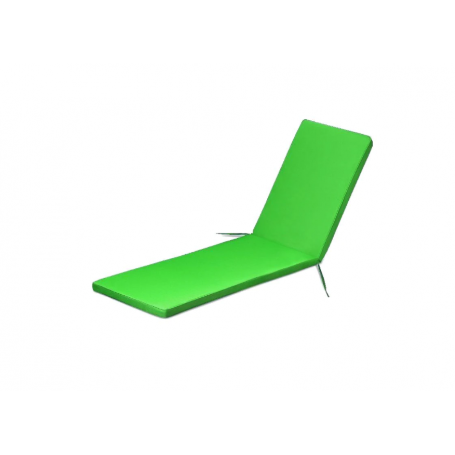Saltea pentru Sezlong, KlaussTech, Dimensiune 185x55 cm, Waterproof, Forma Dreptunghiulara, Moderna, Verde
