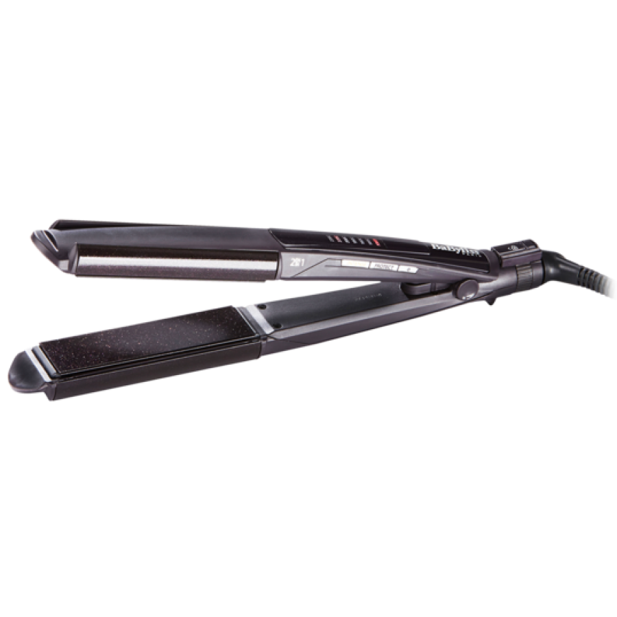 Placa de Par, Temperatura Maxima 230 grade, Afisaj, Maner Ergonomic, Negru