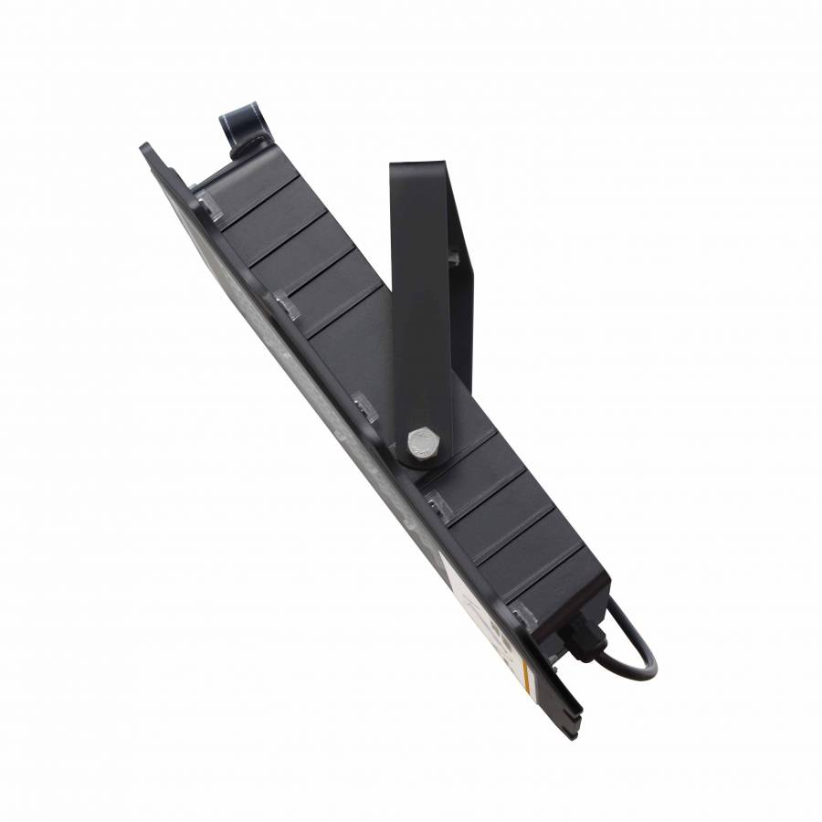 Proiector Cu Panou Solar,  KlaussTech, Putere 600w, 324 Led-uri, Ergonomic, 3050 Lumeni, Negru