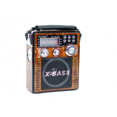 Radio Portabil, Conectivitate USB/SD Card/Radio FM, Greutate Redusa, Retro