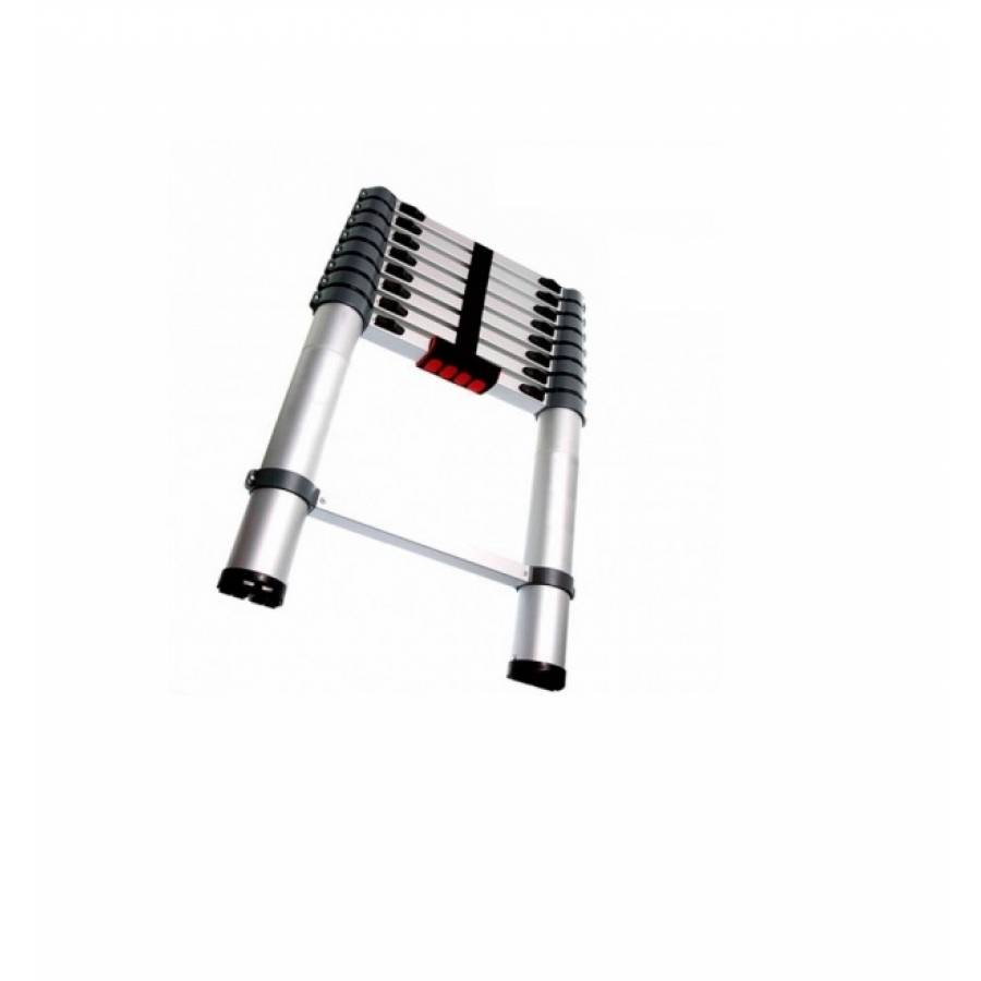 Scara Telescopica, KlaussTech, Rezistenta, Lungime 3.2 m, Greutate Maxima 150 kg, Gri