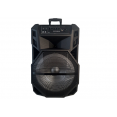 Boxa Portabila, Putere 1000W, Display, Diverse Reglaje Sonore, Accesorii Incluse, Negru