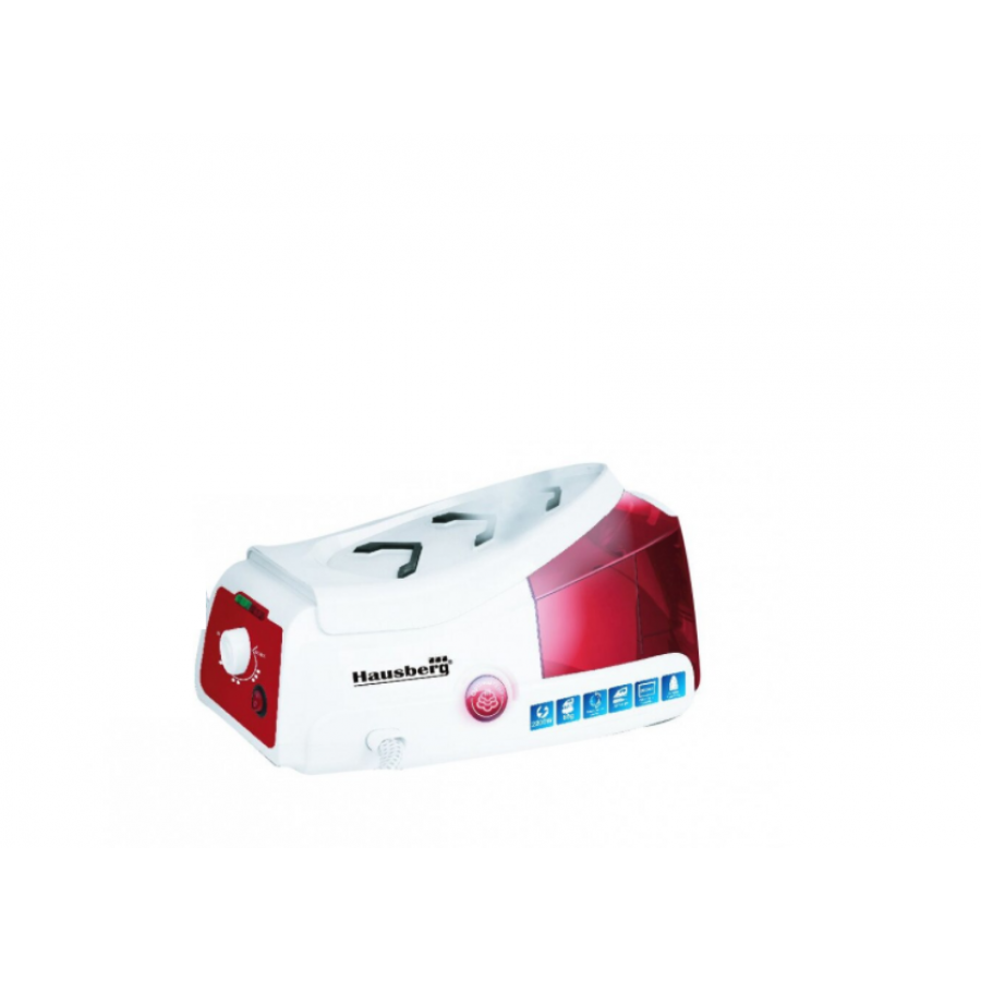 Statie De Calcat, Putere 2200 W, Capacitate 1l, Usor De Transportat, Stabilitate Ridicata, Incalzire Rapida, Oprire Automata, Alb/Rosu